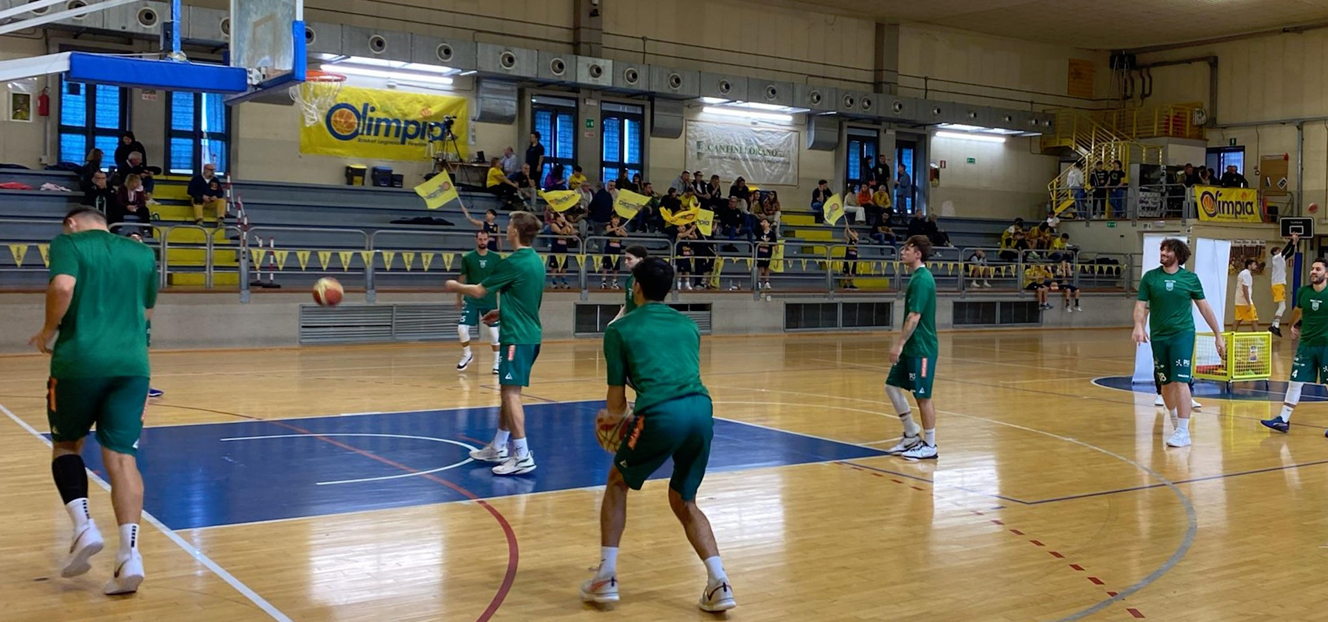 Olimpia Legnaia Firenze vs Mens Sana Basketball