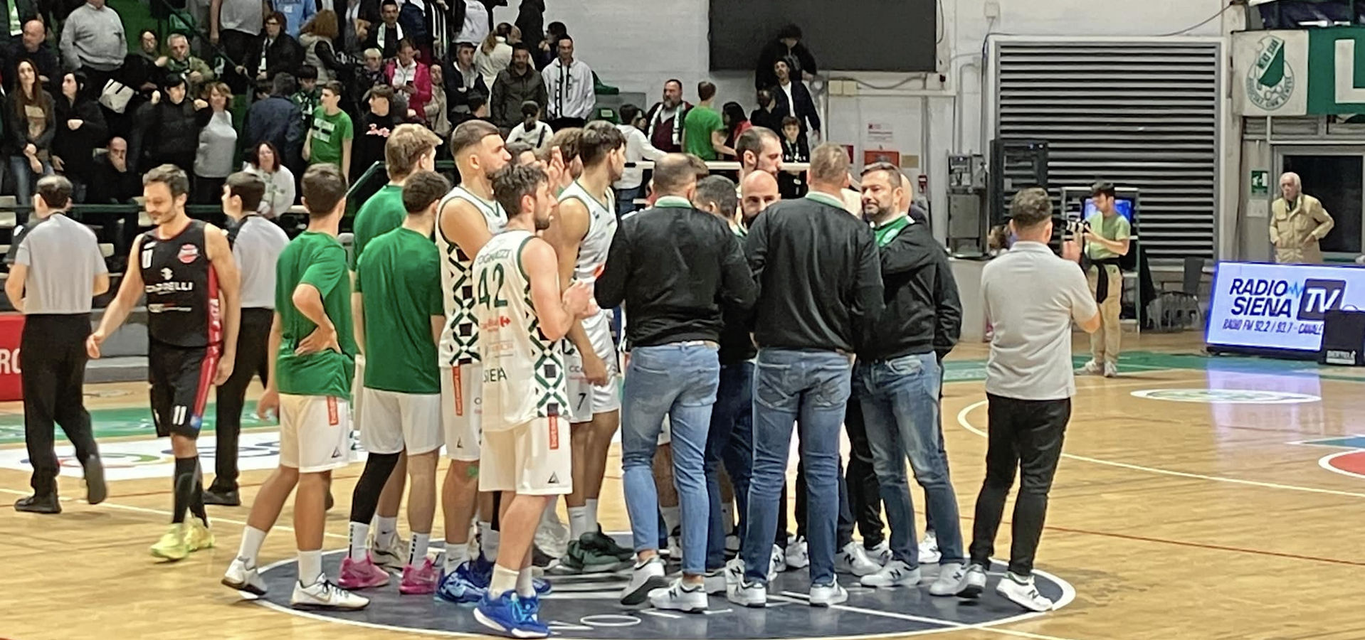 Mens Sana Basketball vs Basket Club Lucca